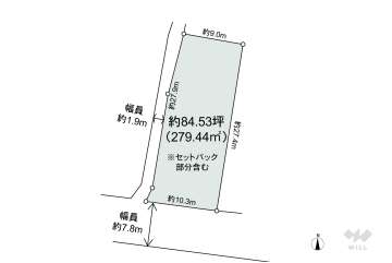 名古屋市港区西福田4丁目 土地