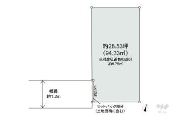 北区滝野川3丁目 土地