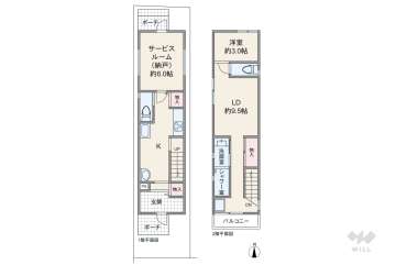 高槻市松川町 一戸建て