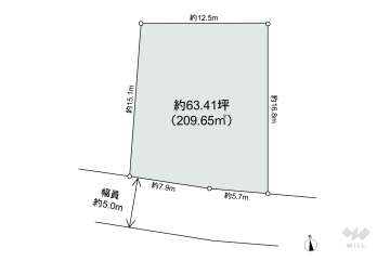 西宮市青葉台1丁目 土地