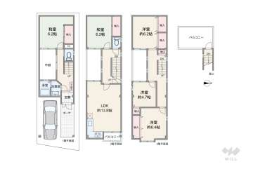 大阪市淀川区東三国2丁目 一戸建て
