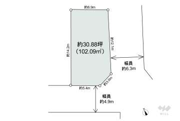 杉並区西荻北3丁目 土地