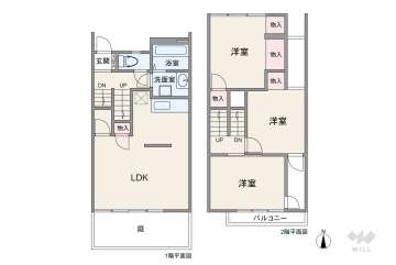 名古屋市緑区神沢3丁目 テラスハウス