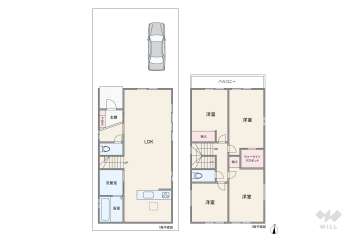 名古屋市瑞穂区白砂町3丁目 一戸建て