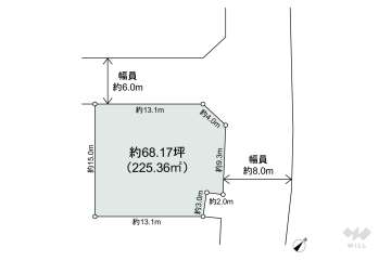 茨木市彩都やまぶき4丁目 土地