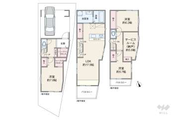 荒川区西尾久4丁目 一戸建て