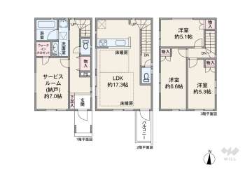 足立区西保木間2丁目 一戸建て