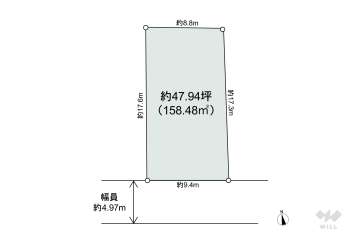 高槻市西町 土地