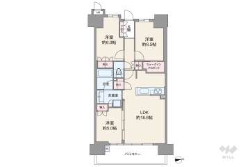リバーガーデン上町一丁目12500万円：間取り図