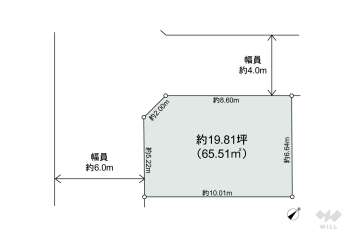 足立区中川4丁目 土地