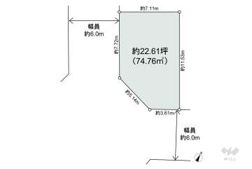 川口市戸塚3丁目 土地