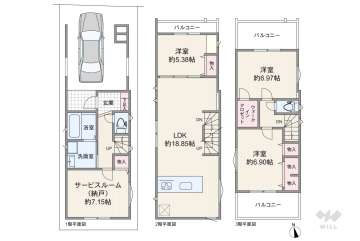 川口市並木2丁目 一戸建て