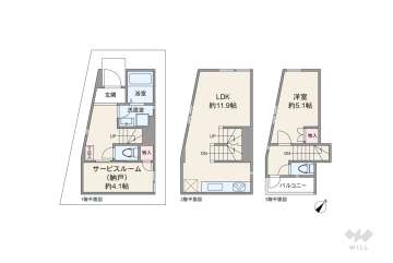 大田区鵜の木2丁目 一戸建て