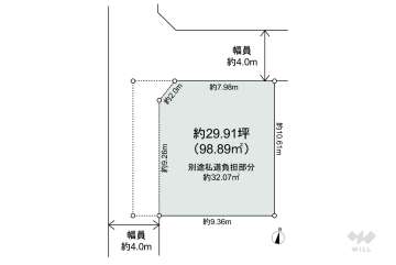 葛飾区西新小岩4丁目 土地