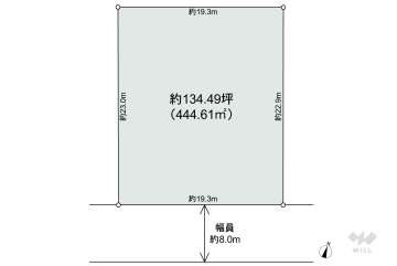 名古屋市名東区勢子坊3丁目 土地