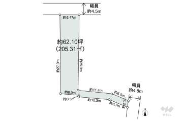 名古屋市西区中小田井1丁目 土地