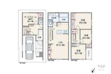 名古屋市中村区新富町3丁目 一戸建て
