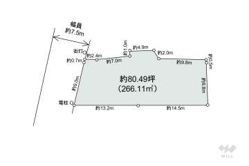中野区江原町1丁目 土地