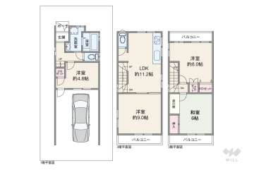 吹田市南正雀5丁目 一戸建て