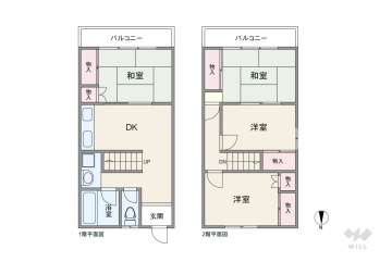 北区岩淵町 テラスハウス