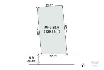 大府市長草町山口 土地