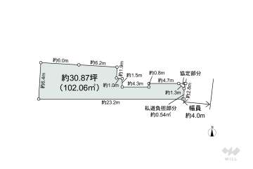 中野区上鷺宮2丁目 土地