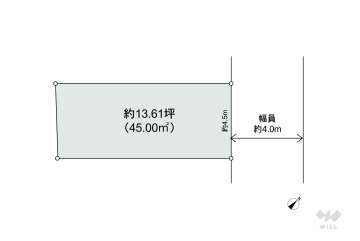 新宿区河田町 土地