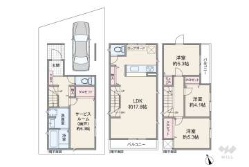川崎市高津区千年 一戸建て