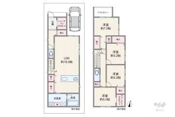 高槻市日吉台六番町 一戸建て
