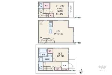 大田区西六郷1丁目 一戸建て