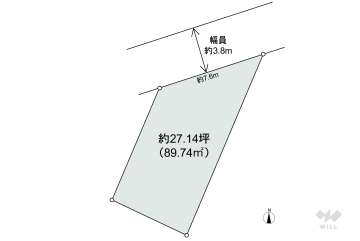 名古屋市北区東味鋺1丁目 土地
