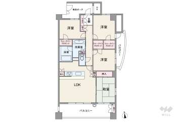 箕面本通りアーバンライフ5980万円：間取り図
