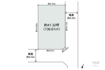 尾張旭市三郷町陶栄 土地