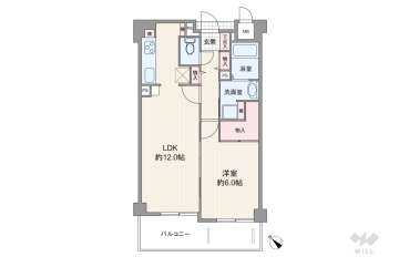 芦屋コンチェルト1980万円：間取り図