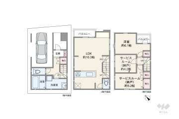 川崎市高津区梶ケ谷5丁目 一戸建て