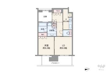 グラングリーン大阪 THENORTHRESIDENCE19800万円：間取り図