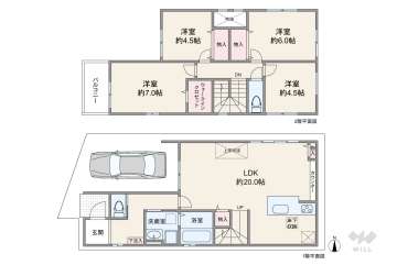 高槻市城西町 一戸建て