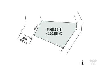 高槻市松が丘1丁目 土地