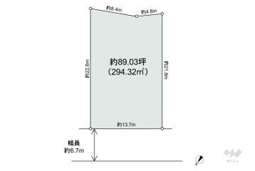 高槻市日吉台四番町 土地