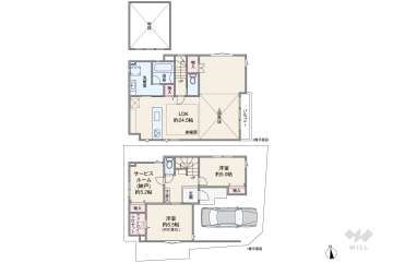 中野区上鷺宮2丁目 一戸建て