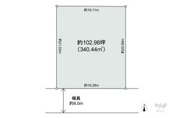 春日井市高蔵寺町北3丁目 土地
