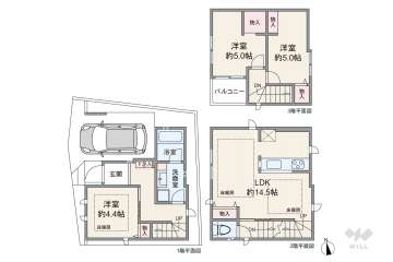 北区上中里2丁目 一戸建て
