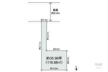 名古屋市西区平中町 土地