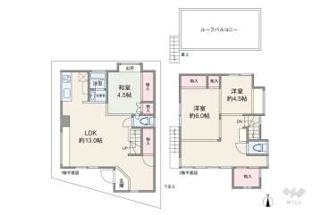 新宿区市谷柳町 一戸建て