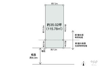 足立区竹の塚3丁目 土地