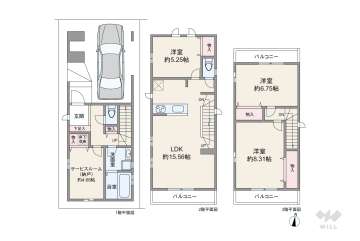 足立区南花畑2丁目 一戸建て