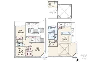 中野区白鷺2丁目 一戸建て