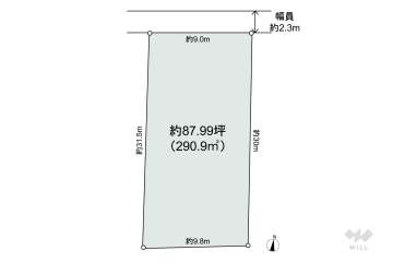 名古屋市中川区下之一色町字古川 土地