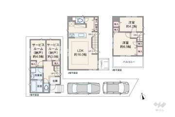 名古屋市瑞穂区津賀田町3丁目 一戸建て