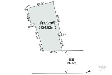 中野区江原町1丁目 土地
